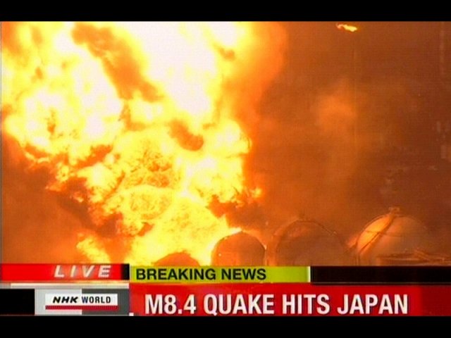 Explosión central Fukushima NHK